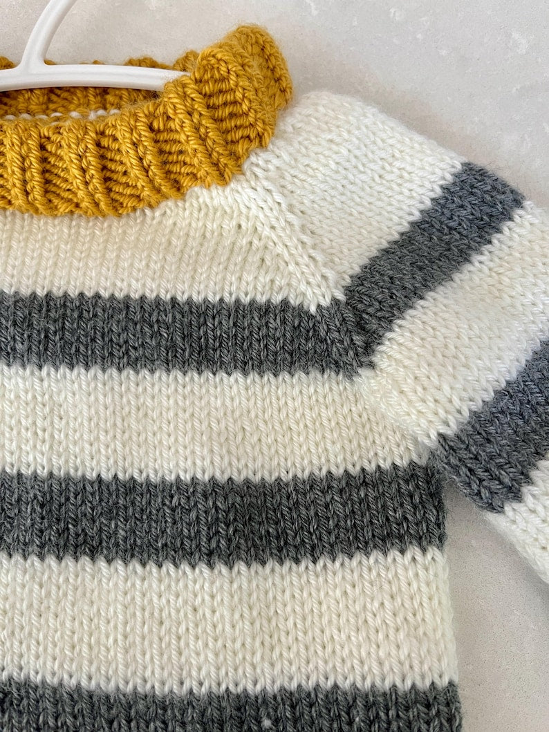 Baby Sweater Knitting Pattern