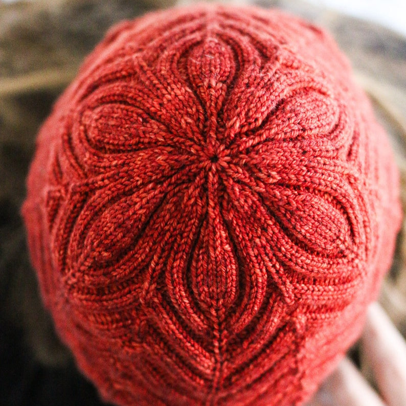 Bloomtrail Hat Knitting Pattern