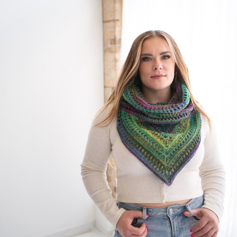 bohemian Hooded Cowl Scarf