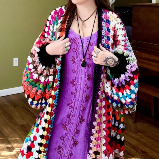 Scrap Granny Cardigan PDF Pattern