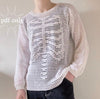 skeleton sweater crochet pattern