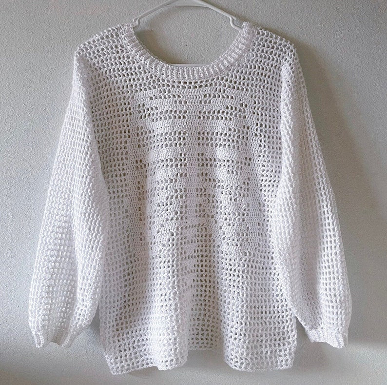 skeleton sweater crochet pattern