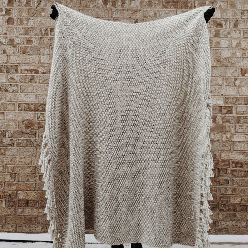 Afghan Blanket Knitting Pattern