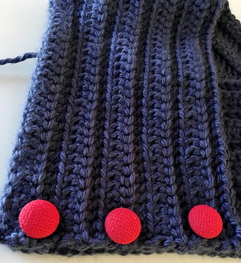 Beginner Cowl Easy Crochet Pattern