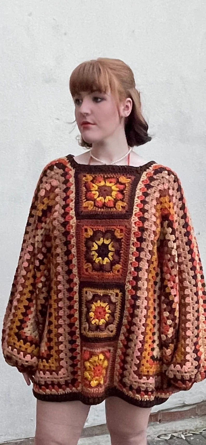 Autumn Vibes Oversized Crochet Jumper Pattern