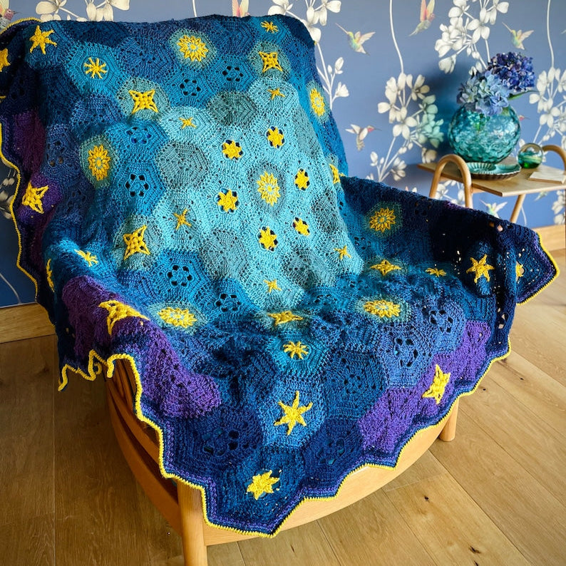 Starlite Blanket Crochet pattern