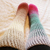 Two Hour Chunky Cozy Socks Crochet Pattern