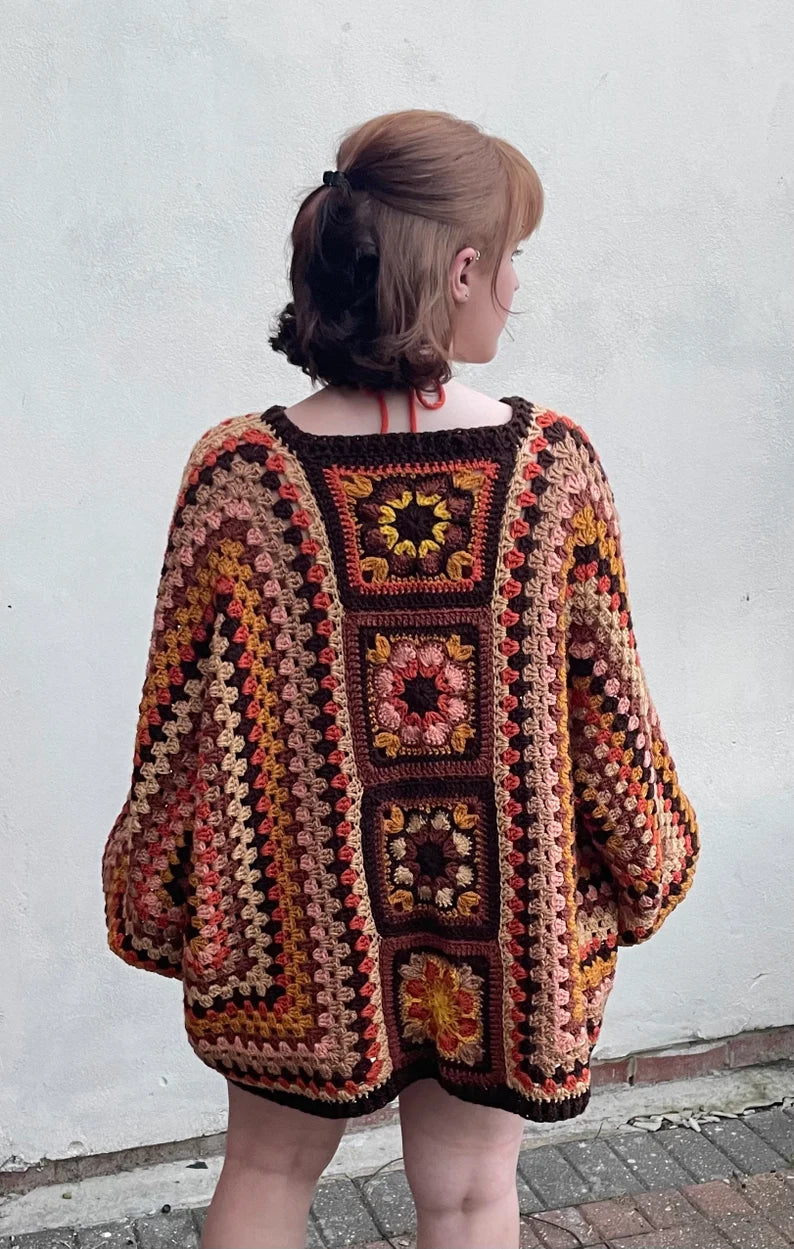 Autumn Vibes Oversized Crochet Jumper Pattern