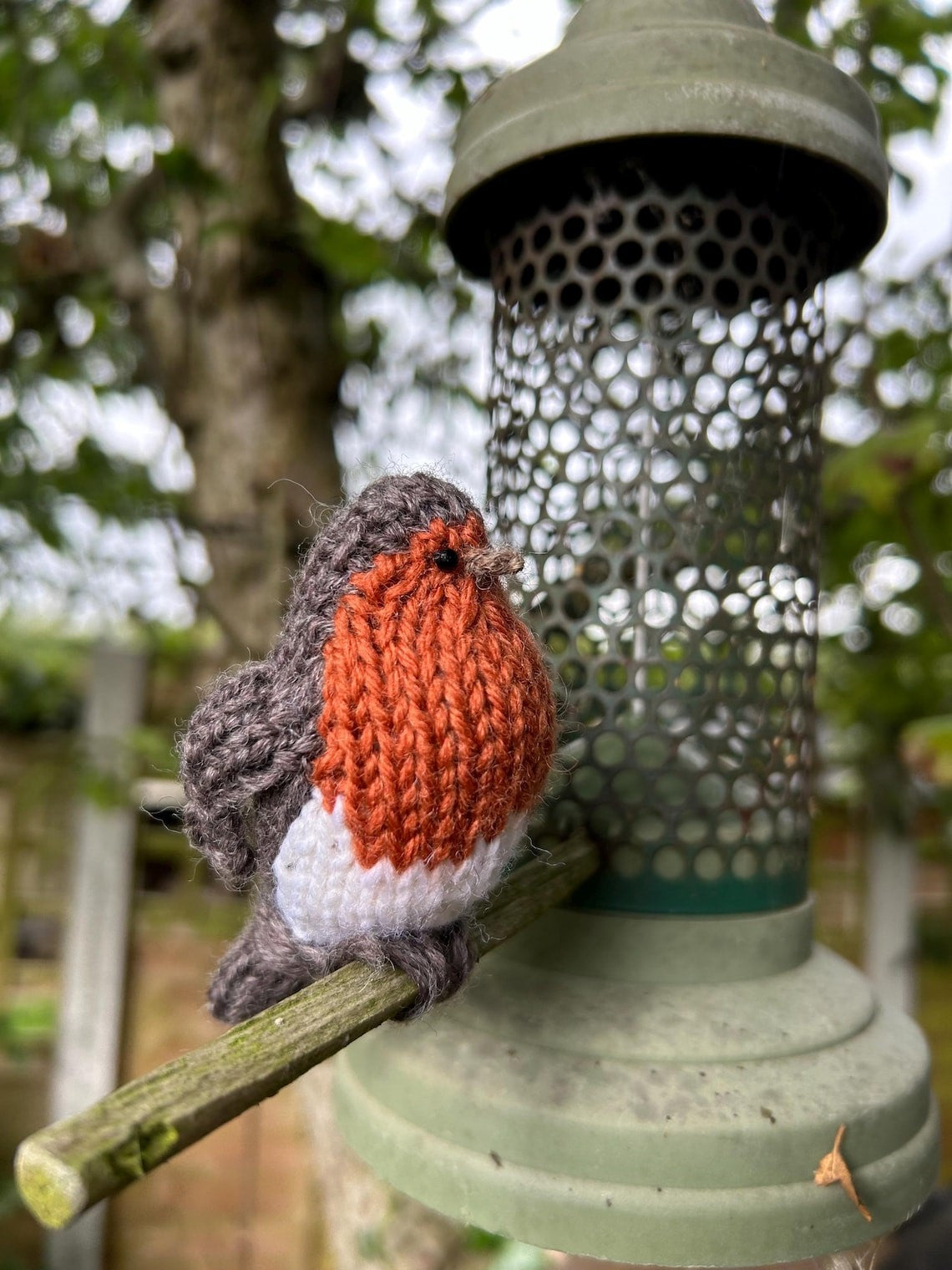 Knitted Robin Pattern (English Only)