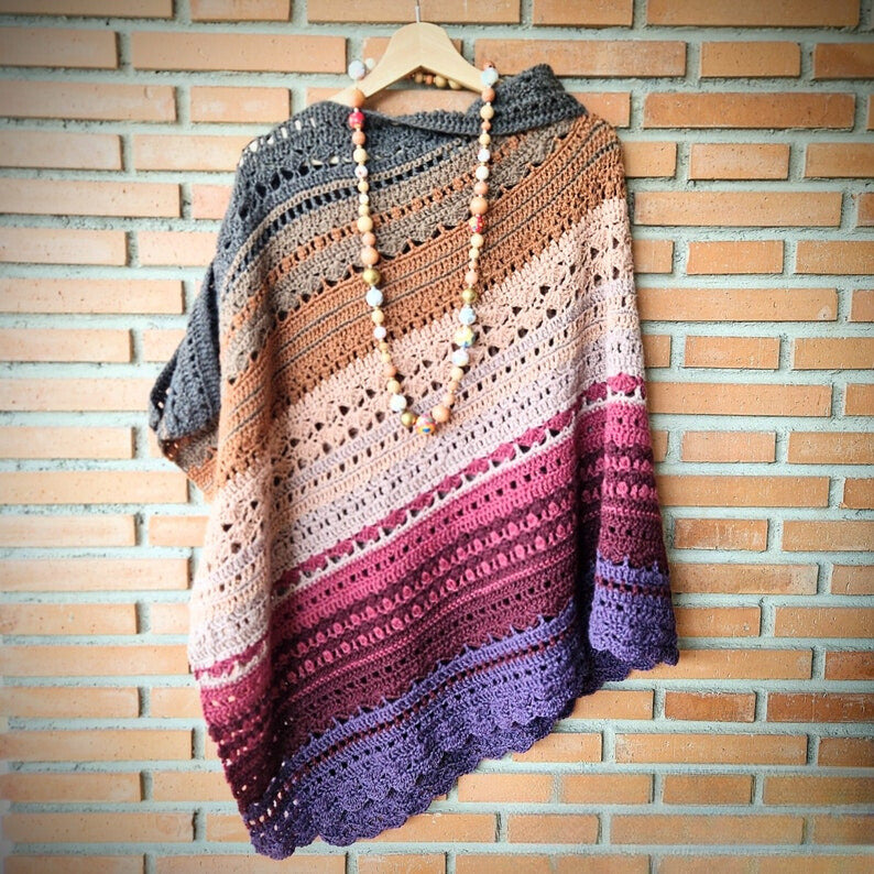 YakButterTea Poncho pattern