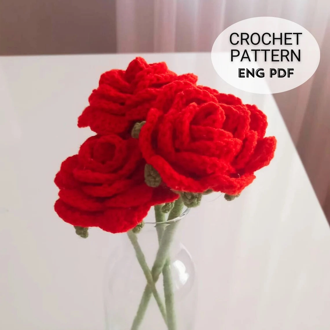 Rose Crochet Pattern