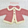 Baby Girl Sweater Set Crochet Pattern