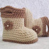 Baby Sweater & Booties Set crochet pattern