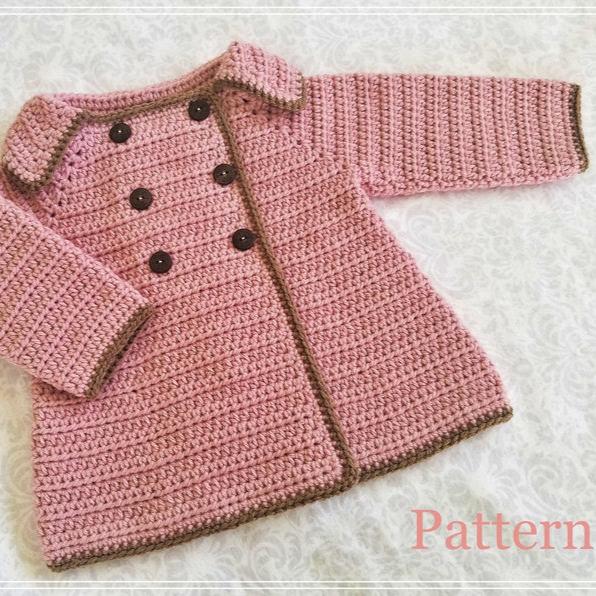 Baby Sweater & Booties Set crochet pattern