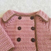 Baby Sweater & Booties Set crochet pattern