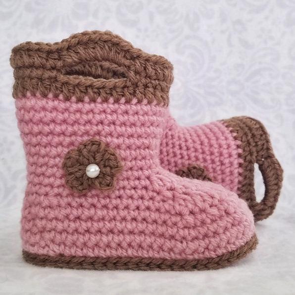 Baby Sweater & Booties Set crochet pattern