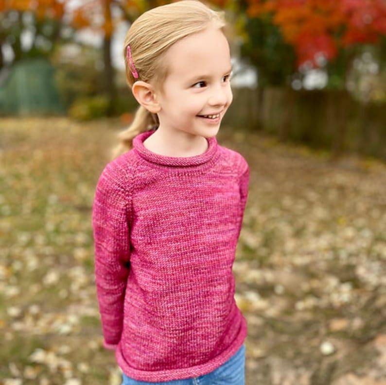 Top Down Sweater Knitting Pattern