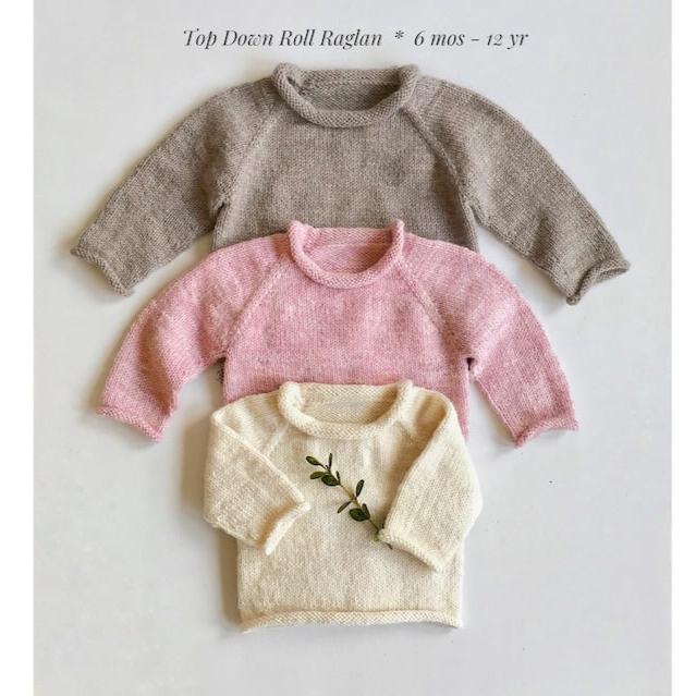 Top Down Sweater Knitting Pattern