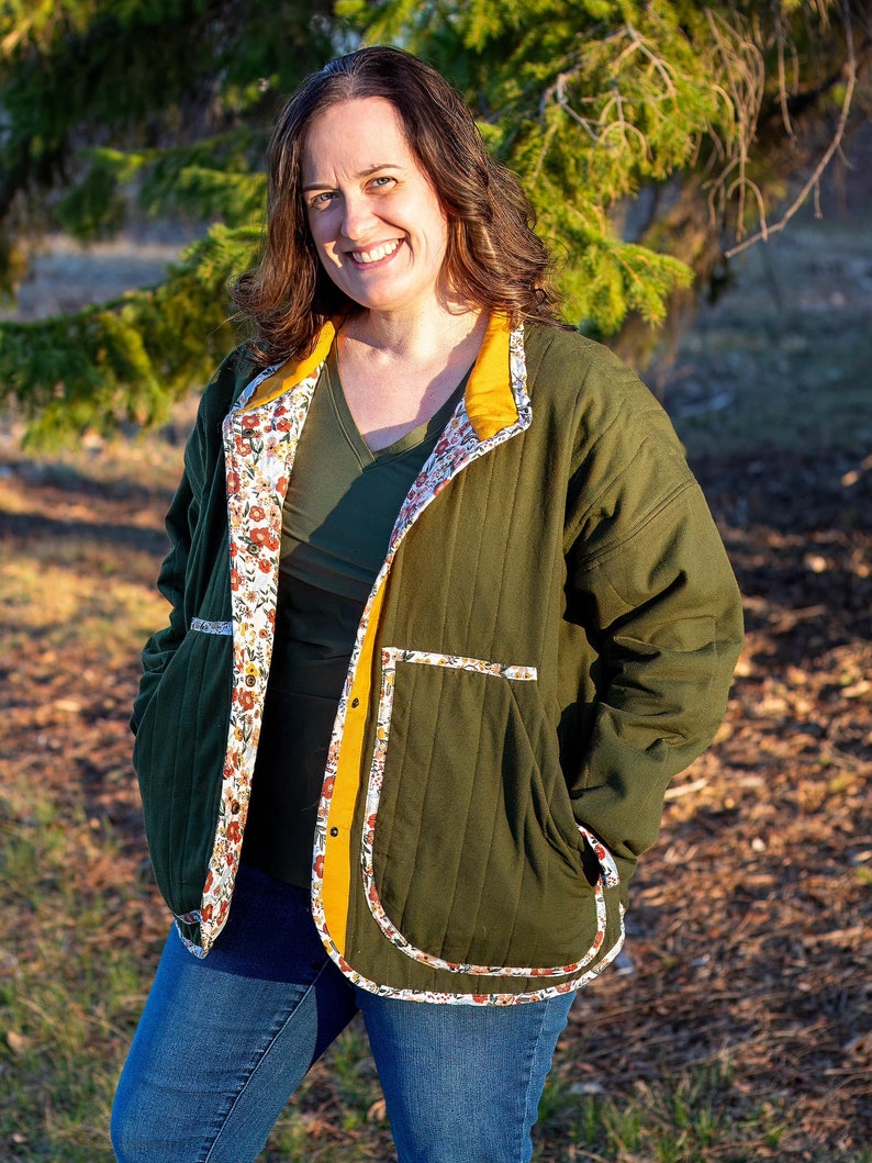 Flora Jacket & Vest Sewing Pattern