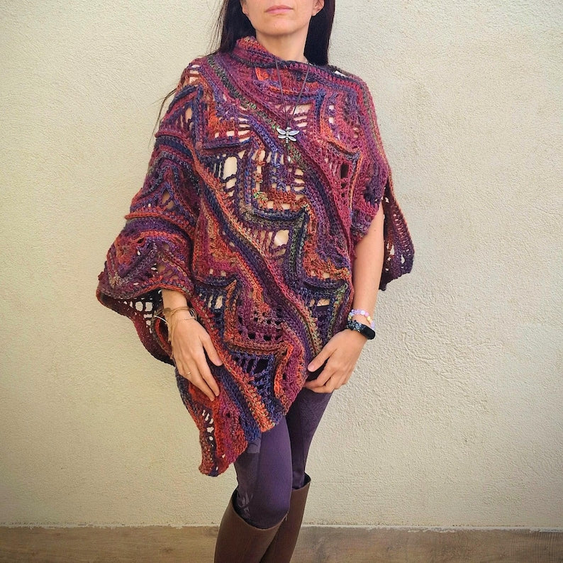 RooibosTea Poncho pattern