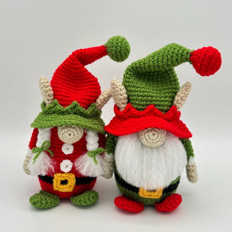 Christmas Crochet Gnome Pattern