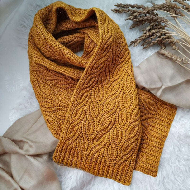 Autumn Buds Scarf